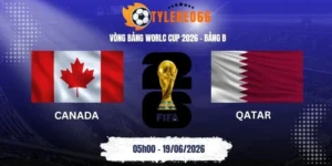 Tỷ lệ kèo Canada vs Qatar - Bảng B World Cup 05h00 19/06/2026